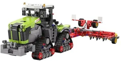 Immagine prodotto di Blocchi da costruzione per un grande trattore - 1336 pezzi - plastica ABS - modello educativo