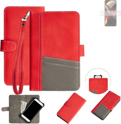 Produktbild von K-S-Trade Handy Schutzhülle für UMIDIGI A13 Pro Max 5G Hülle Portemonnee Brieftasche Klapphülle Kartenfächer Flip Wallet Case Etui
