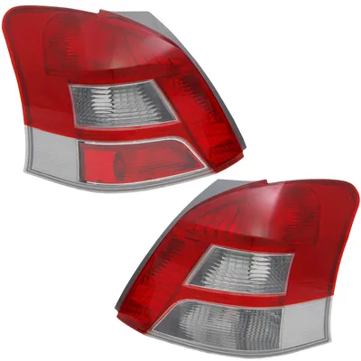 Produktbild von LED Rückleuchten Set für Toyota Yaris P9 1/09-12/09 Rot Weiß Heckleuchten