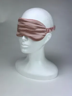 Produktbild von Seidenschlafmaske H-1 - rosa