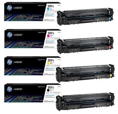 Produktbild von Original HP 207X Set 4 Toner Pro M282 nw M283 fdn M255 nw W2212X