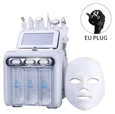 Image de Appareil de microdermabrasion hydratante, pour le rajeunissement de la peau et l'hydratation, prise EU