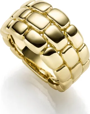 Ring-mit-Muster-585-Gelbgold-Breite-13mm