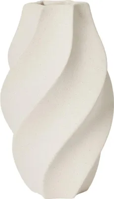 Produktbild von Broste Copenhagen Odette Vase weiß 32cm