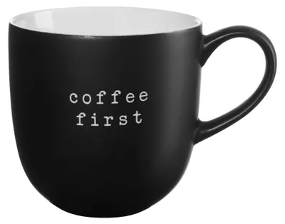 Obrázek produktu pro ASA Henkelbecher, coffee first  d. 9,5 cm, h. 9,5 cm, 0,35 l.