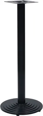 Obrázek produktu pro Noha k jídelnímu stolu černá Ø43x107 cm litina