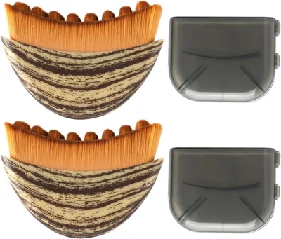 Imagen del producto de Cepillo facial ergonómico, con cerdas suaves, ideal para el contorno linfático, el masaje y la limpieza