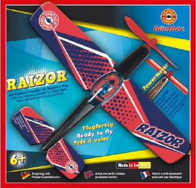 Obrázok produktu pre Paul Günther RAIZOR gumený motorový letún model 1662