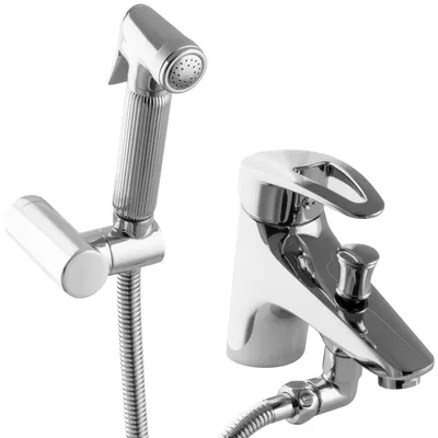 Produktbild von PaulGurkes Bidetarmatur Aufputzarmatur Intimdusche Spraybrause Bidetbrause Chrom