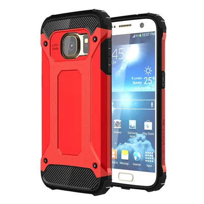 Produktbild von Mobigear Outdoor  Samsung Galaxy S7 Hülle Hardcase Backcover Stoßfest - Rot