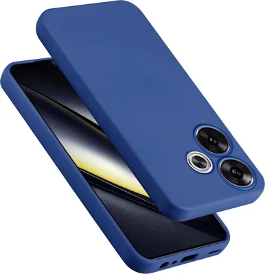 Obrázok produktu pre Cadorabo Puzdro pre Xiaomi Poco F6 Silikónový kryt na mobilný telefón Puzdro z tekutého silikónu, odolné proti poškriabaniu a nárazom, ochranné puzdro pre Xiaomi Poco F6