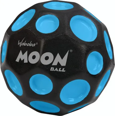 Produktbild von Sunflex x Waboba Ball Moon schwarz-blau | Wasserball Wurfball Springball Werfen Fangen