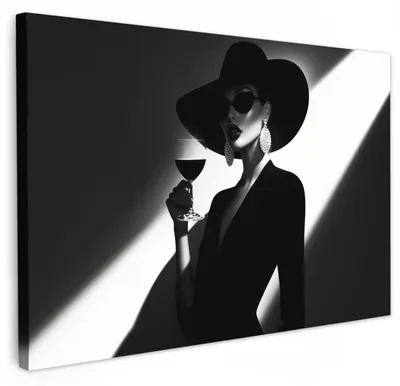 Immagine prodotto di Solidchoice - Quadro su tela, 90x60 cm - Decorazione da parete per soggiorno e camera da letto