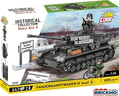 Obrázek produktu pro Cobi Historical Collection Druhá světová válka 3127 Panzer IV Ausf.G 3127