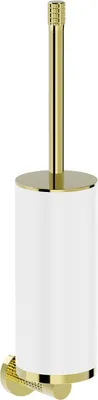 Obrázek produktu pro Mexen Triv toaletní kartáč, bílá/zlatá - 70A33071-50W