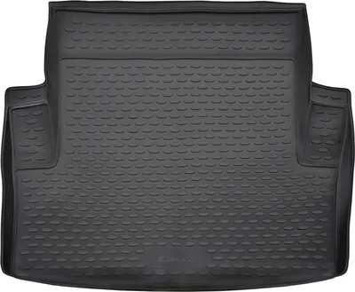 Produktbild von J&J AUTOMOTIVE | Gummi-Kofferraumwanne Kofferraummatte Kofferraum-Schutzmatte Kompatibel BMW 3 Series E90 Sedan 2005-2012, Anti-Rutsch, Geruchlos, Passgenau, Schwarz, 3cm Hoher Rand, Aufrollbar