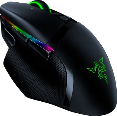 Produktbild von Razer Basilisk Ultimate, rechts, Optisch, RF Wireless, 20000 DPI, Schwarz