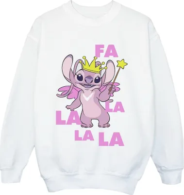 Produktbild von Disney - "Angel Fa La La" Sweatshirt für Damen BI23076 (M) (Weiß)