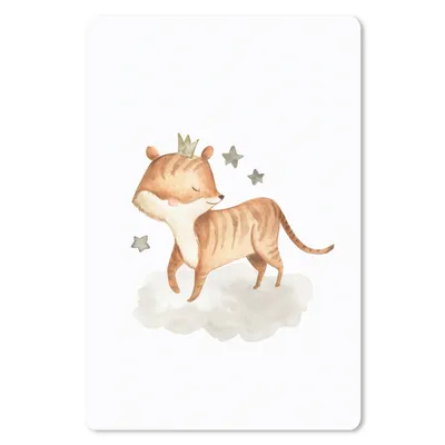 Produktbild von MuchoWow® Mauspad Mousepad Fuchs - Tier - Sterne 18x27 cm - Mousepads - Maus Mat - Pad - Mausunterlage