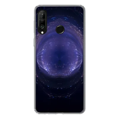Produktbild von MuchoWow® Handyhülle Schutzhülle Hülle für Huawei P30 Lite Licht - Abstrakt - Nacht Silikon Softcase Handy Hülle - Handyhülle