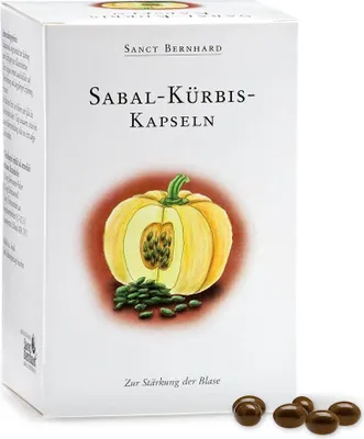 Produktbild von Sanct Bernhard Sabal-Kürbis-Kapseln – 300 Weichkapseln