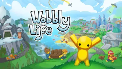 Produktbild von Nintendo Wobbly Life Switch Spiel Sandkasten Kooperatives Abenteuer Multiplayer