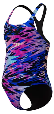 Image de Maillot de bain Speedo Hyperboom Allover Print Medalist pour filles
