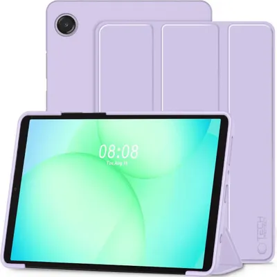 Image de Housse de protection avec rabat pour Galaxy Tab A11 / Tab A9, Tech-Protect Smartcase, Violet