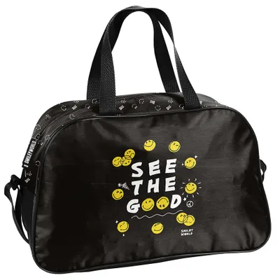 Immagine prodotto di Borsa sportiva PASO bambini ragazzi ragazze smiley nero