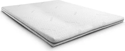 Zdjęcie produktu dla Nakładka z zimnej pianki Supportho premium 160 x 200 cm H3, wysokość 9 cm, stopień twardości H3 z pokrowcem antybakteryjnym