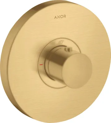 Immagine prodotto di hansgrohe AXOR Starck ShowerSelect Thermostat de douche à débit élevé rond encastré, 36721250, 36721250