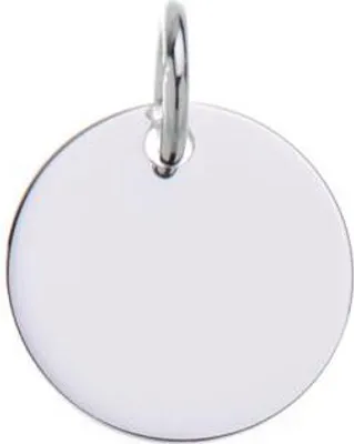 Produktbild von SILBERKETTEN STORE Gravuranhänger, rund - Gr. S - 925 Silber