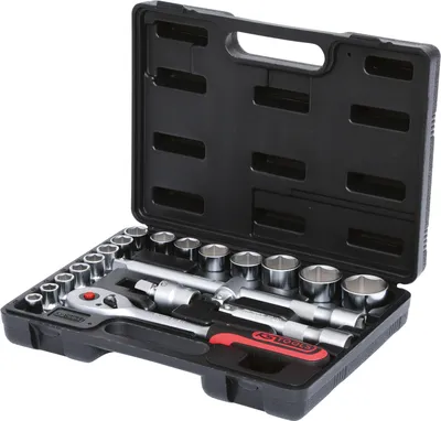 Obrázek produktu pro KS TOOLS Steckschluessel-Satz 1/2" 20tlg. 911.0620