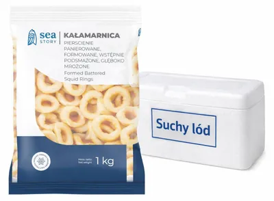 Zdjęcie produktu dla Krążki z kałamarnicą panierowane 1 kg