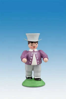 Produktbild von Holzfiguren Biedermeiertanzpaar grün Höhe 7cm NEU