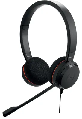 Obrázok produktu pre Jabra Evolve 20 USB C/A MS Stereo, káblové, 150 - 7000 Hz, kancelária/telefónne centrum, 132 g, slúchadlá, čierne