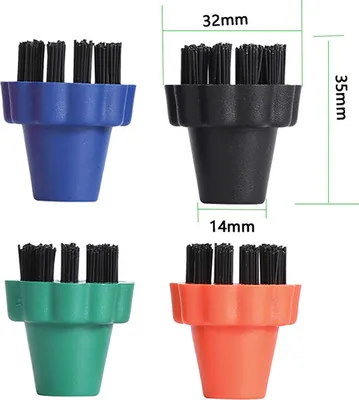 Zdjęcie produktu dla INF Zestaw 4 szczotek parowych Karcher - zwiększona moc czyszczenia