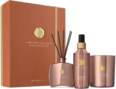 Produktbild von Rituals Private Collection Suede Vanilla Geschenkset – 3-teilig