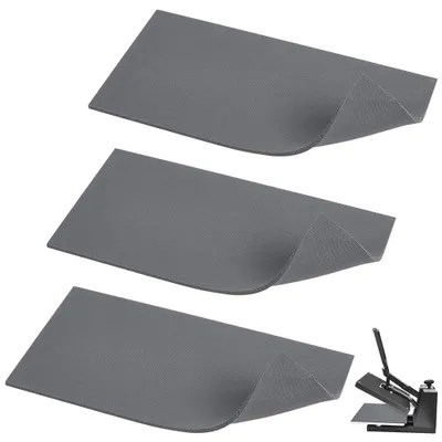 3 Silikon-Schutzpads 200x100x3 mm für Heißpressen