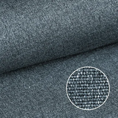 Produktbild von Möbelstoff Polsterstoff | PALERMO | Meterware Strukturstoff Webstoff - Grau