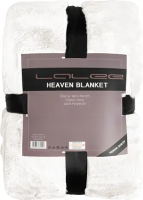 Produktbild von 150x200 Kuscheldecke HEAVEN HEB 800 von Lalee ivory | Hellbraun