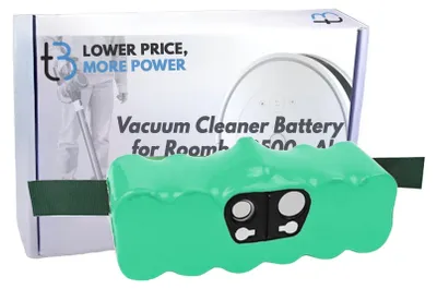 Obrázek produktu pro Náhradní akumulátor Tradebit pro iRobot Roomba 500, 600, 700, 800, 900, 14,4 V, 3500 mAh, náhradní akumulátor pro robotický vysavač, Li-Ion
