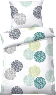 Produktbild von Dyckhoff Bettwäsche mint-grün 1x 135x200 cm + 1x 80x80 cm
