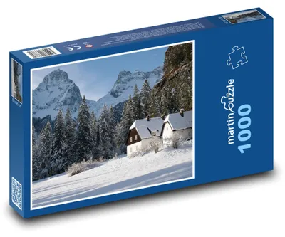 Obrázek produktu pro martinpuzzle - Puzzle 1000 - Zimní krajina na horách