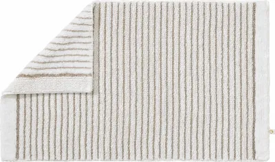 Produktbild von Rhomtuft Badteppich Lin 70 x 130 cm  Farbe  weiss/natur