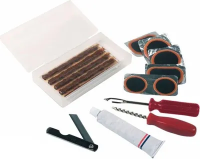 Immagine prodotto di Kit di riparazione per tubeless/tubo Hebo Nero Nero Taglia Unica