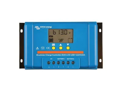 Obrázek produktu pro Regulator PWM DUO LCD&USB 12/24V-20A