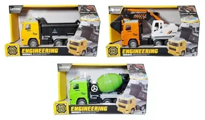 Obrázek produktu pro Nákladní auto, světla a zvuky – mix – SWEDE