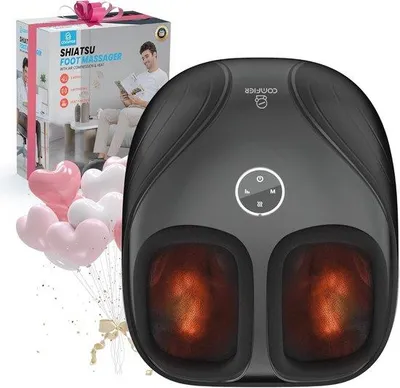 Obrázek produktu pro Masážní přístroj na nohy Famanu s funkcí ohřevu a Shiatsu – pro dokonalou relaxaci