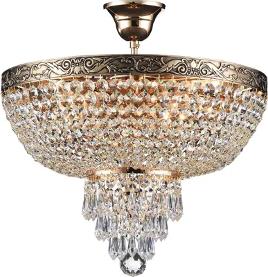Produktbild von Maytoni Palace Kronleuchter DIA890-CL-05-G 5xE27, Gold Antik, aus Metall, exkl. Leuchtmittel